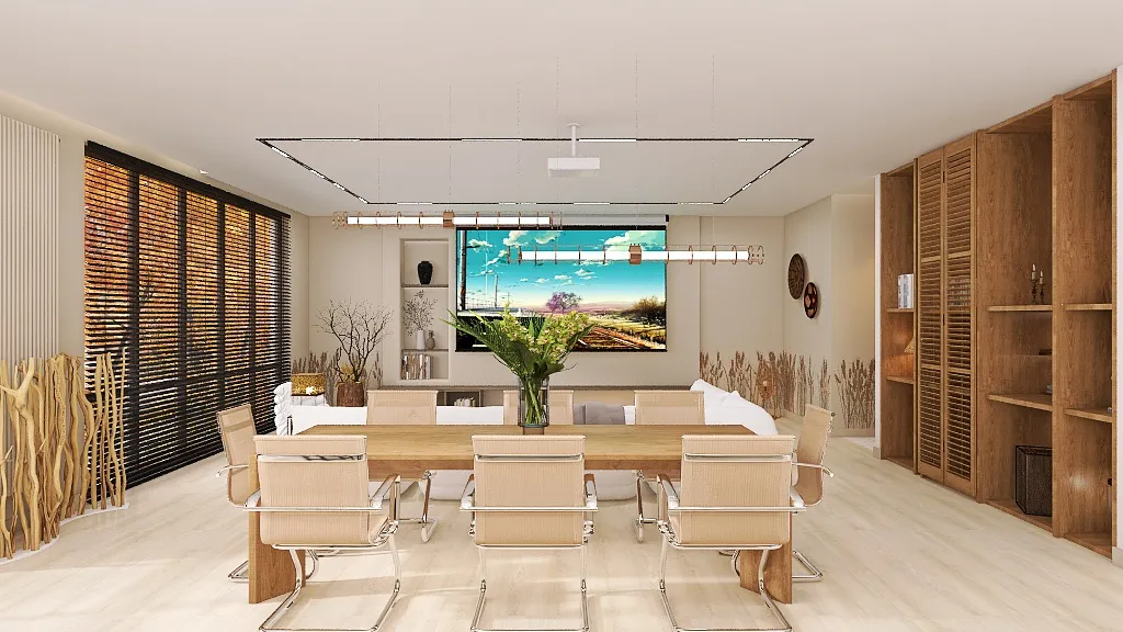 LivingDiningRoom 3d design renderings