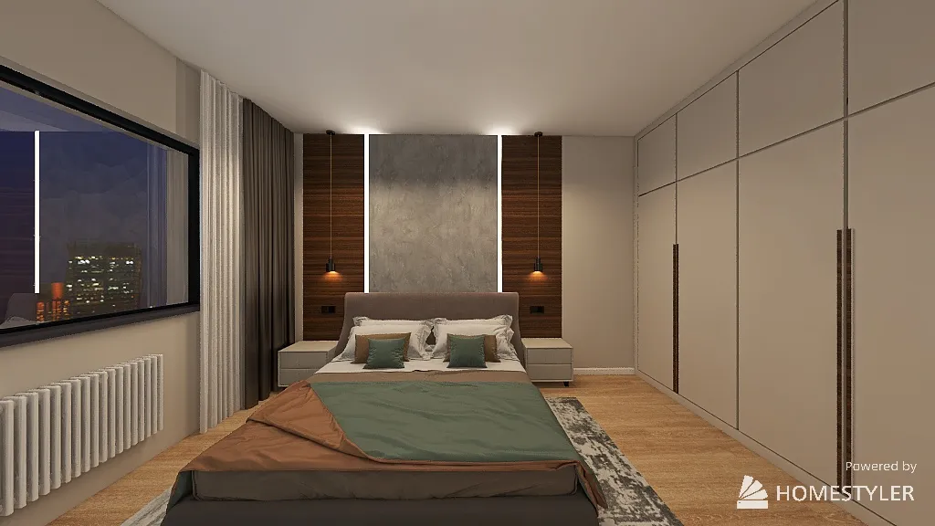 MasterBedroom 3d design renderings