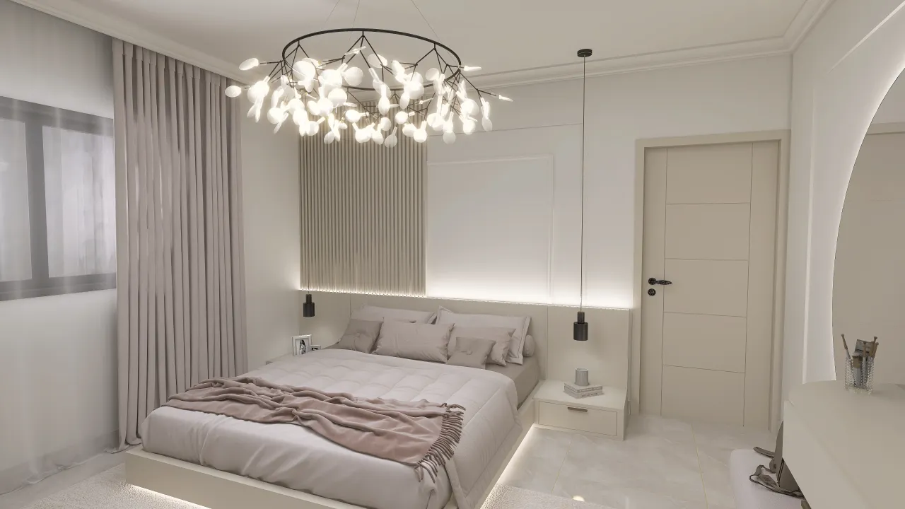 Bedroom 3d design renderings