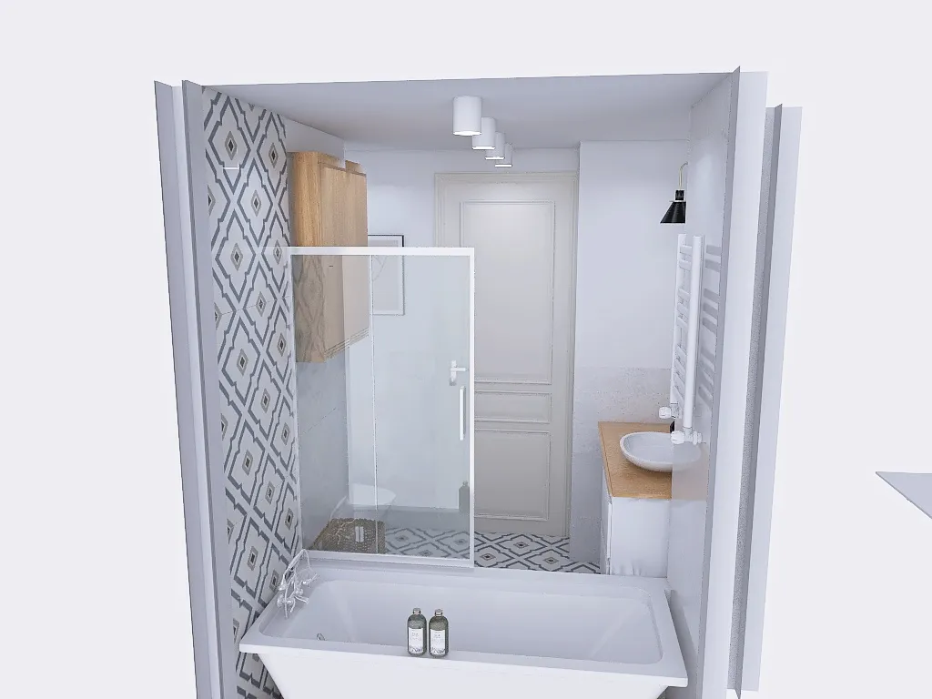 Łukasz Rączka - łazienka v5 3d design renderings