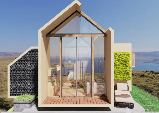 Nomad Cove: Tiny Home Design Rendering