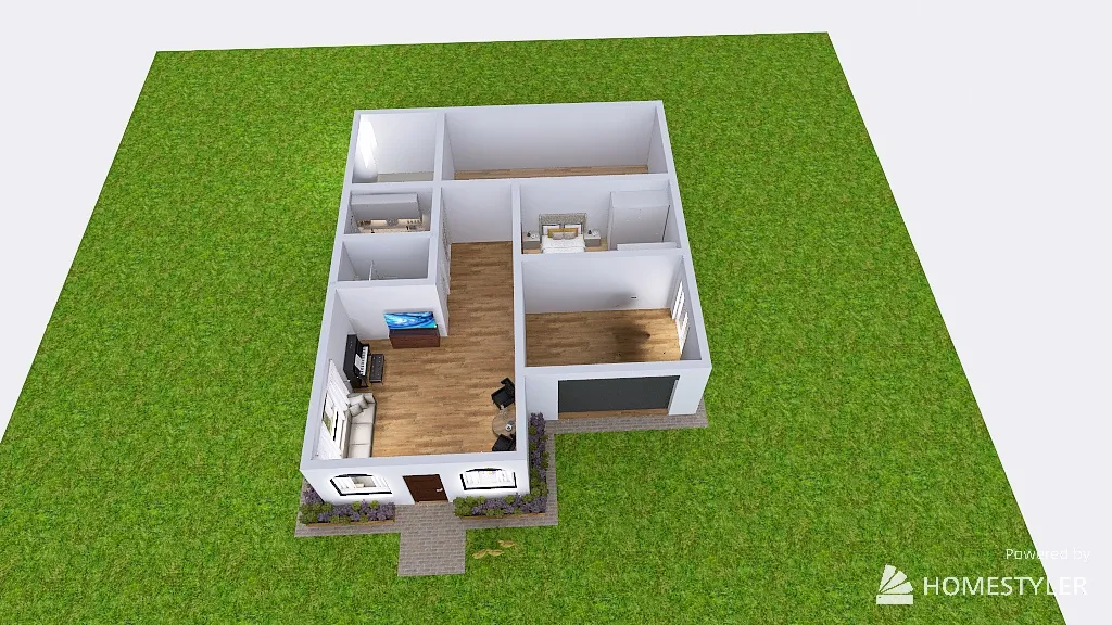 Nossa casinha 3d design renderings