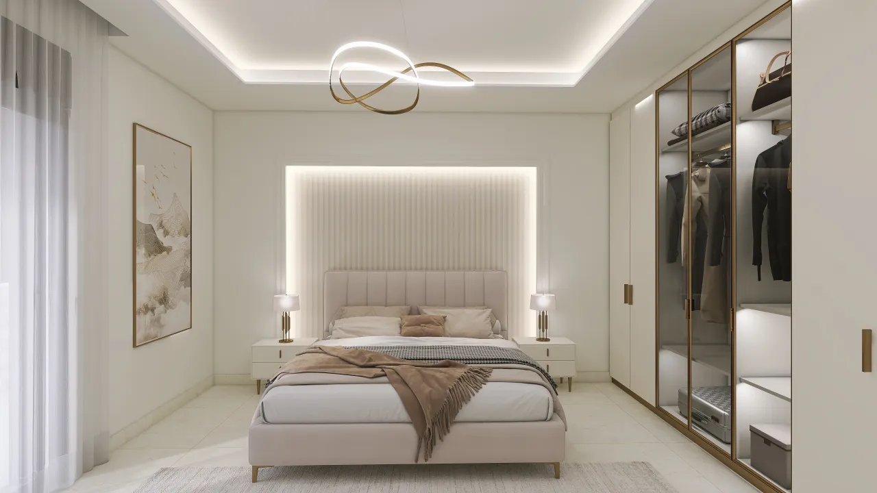 Bedroom 3d design renderings