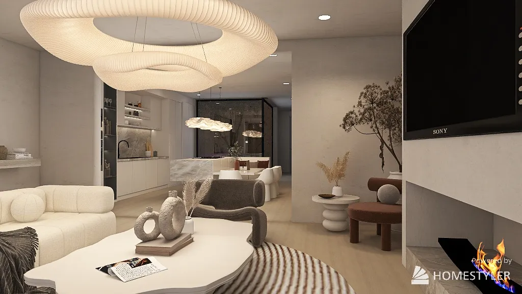 TownHouse Minimalista 3d design renderings