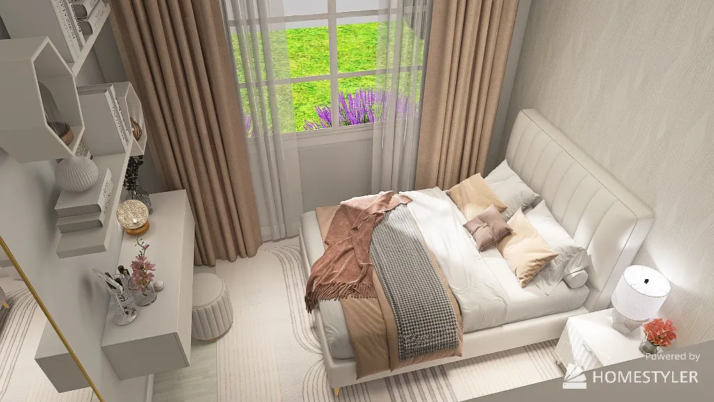 Bedroom 3d design renderings