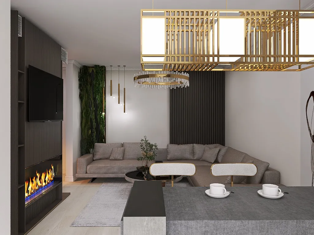 Apartament Filip 3d design renderings