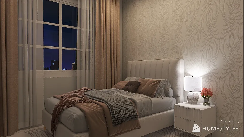 Bedroom 3d design renderings