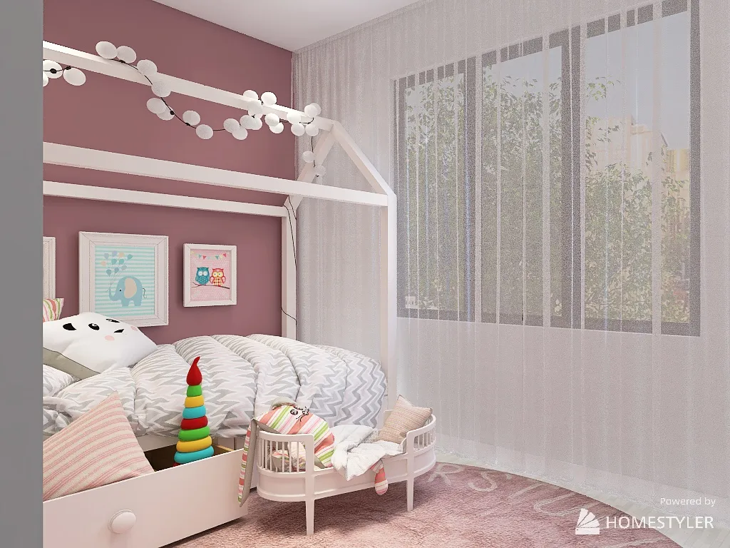 KidsRoom 3d design renderings