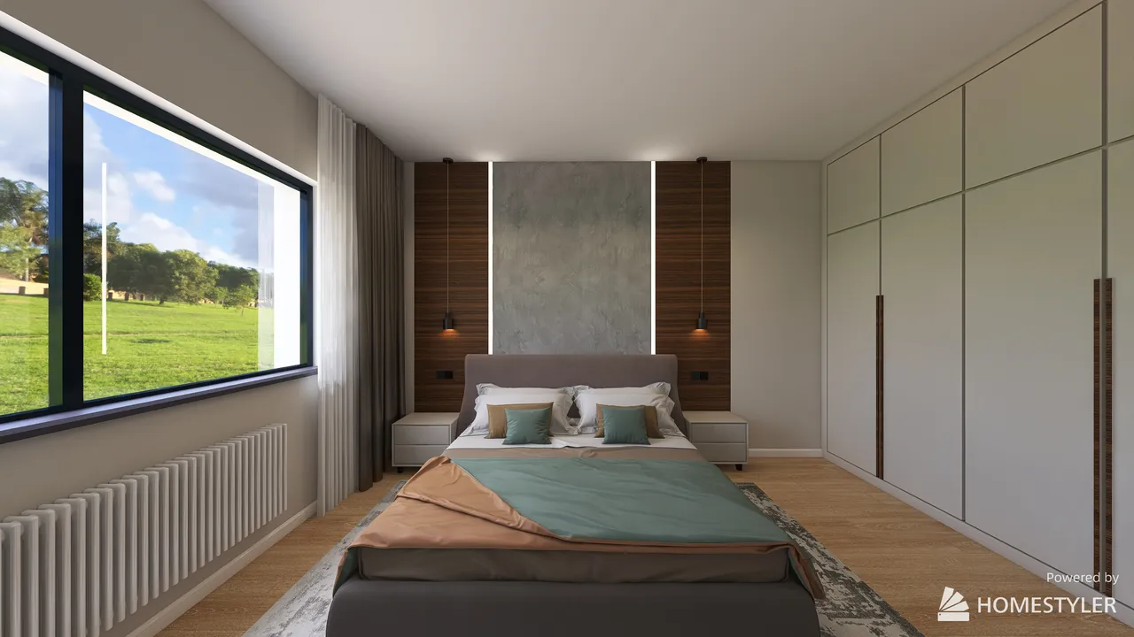 MasterBedroom 3d design renderings