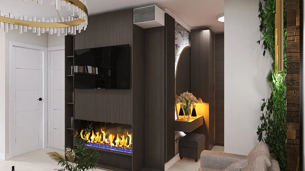 Apartament Filip 3d design renderings