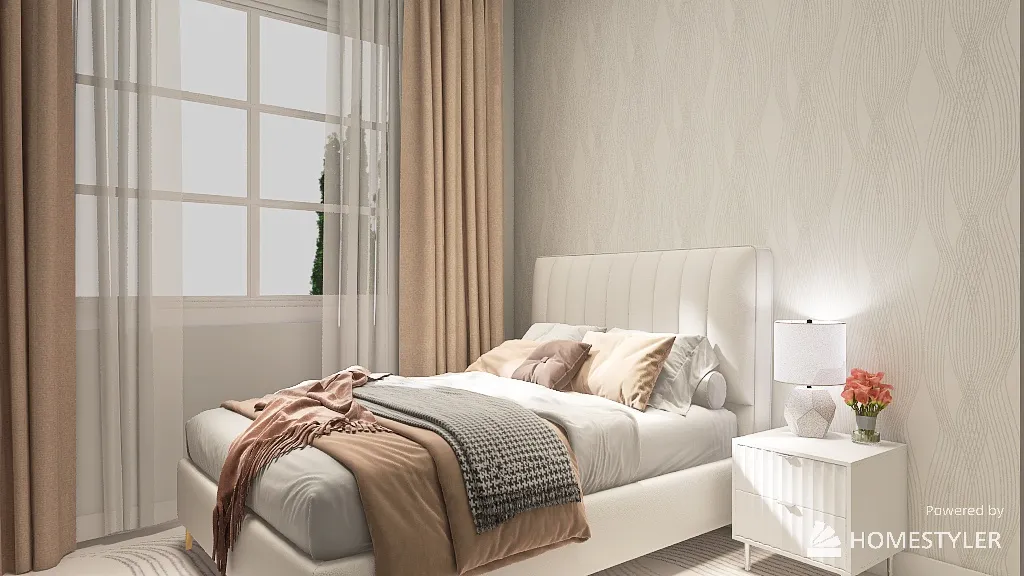 Bedroom 3d design renderings