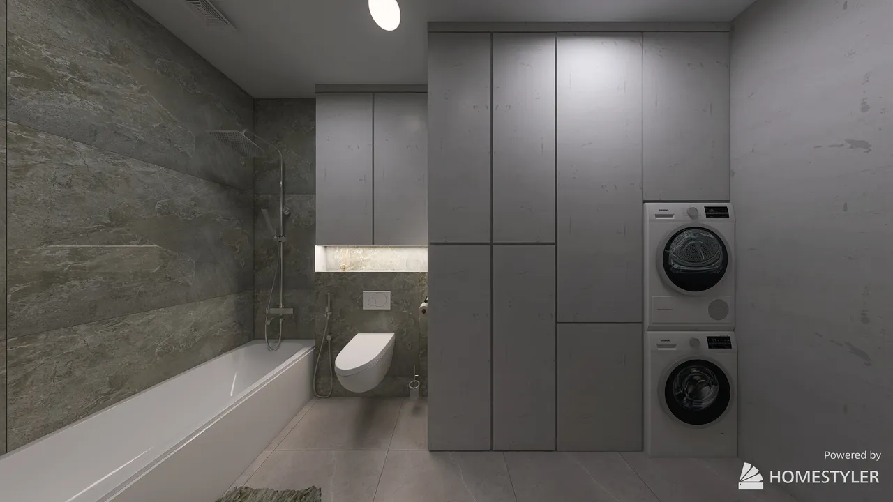 SecondBathroom 3d design renderings