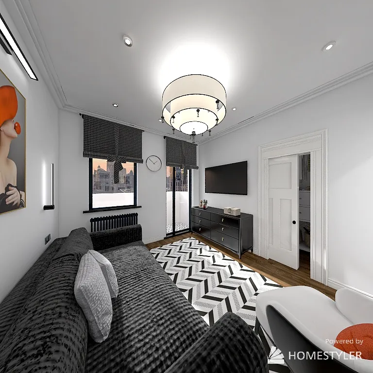 Bedroom 3d design renderings