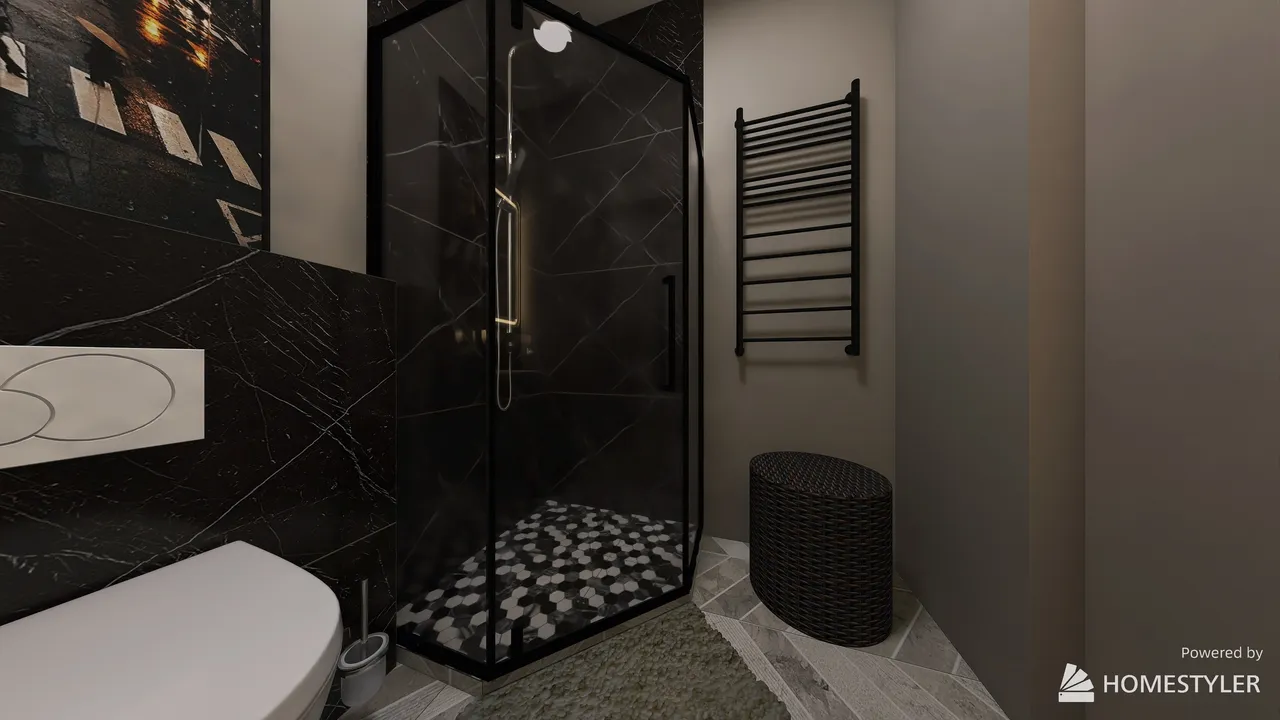 Bathroom 3d design renderings