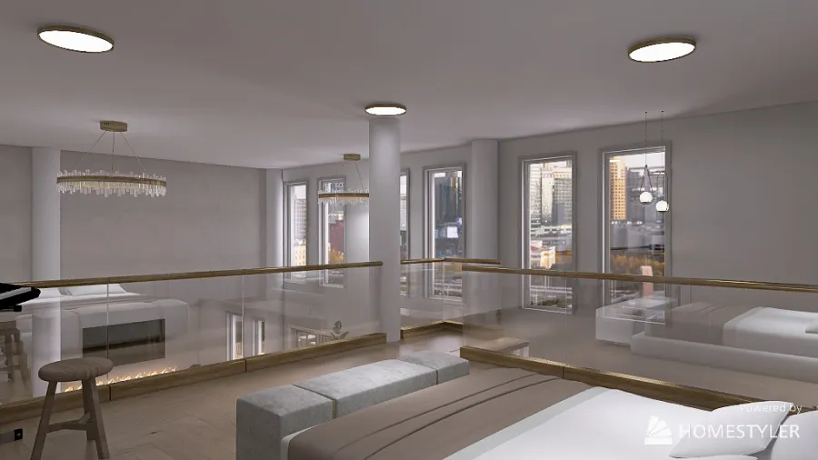 Luxury New York loft (omg i haven't published anything for three years and four months) 3d design renderings