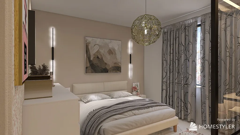 MasterBedroom 3d design renderings