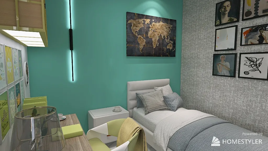 Bedroom 3d design renderings