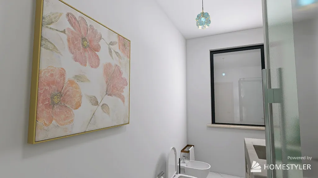 MasterBathroom 3d design renderings