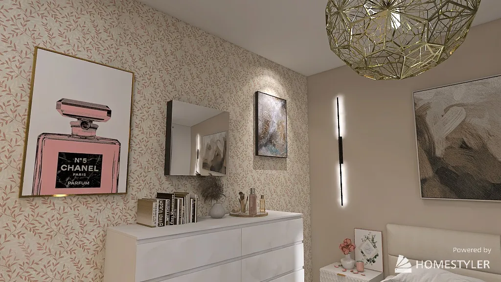 MasterBedroom 3d design renderings