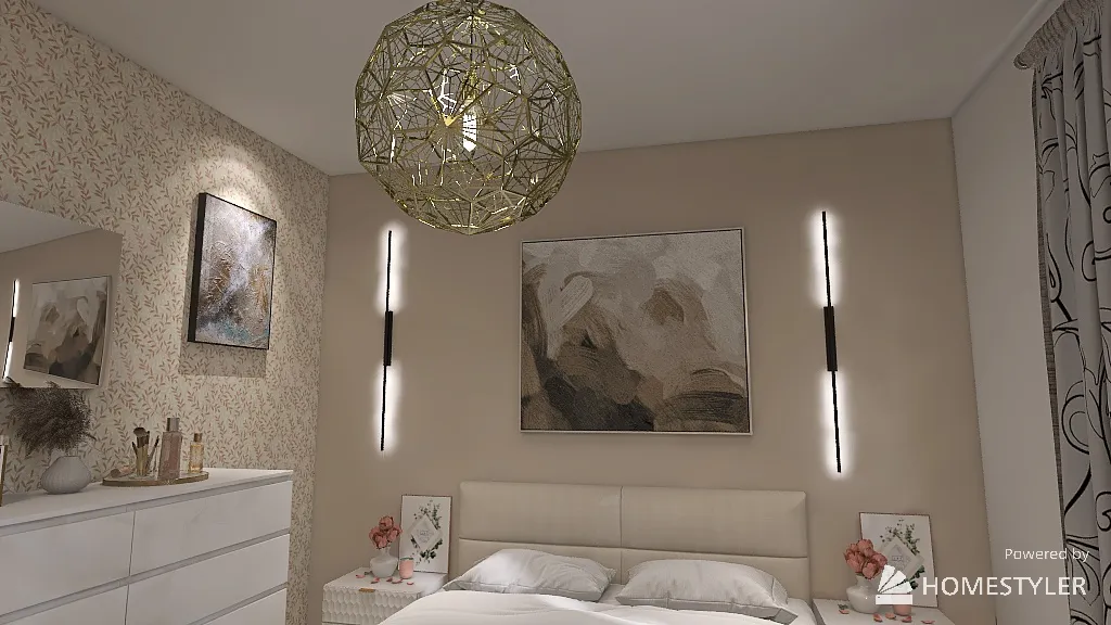 MasterBedroom 3d design renderings