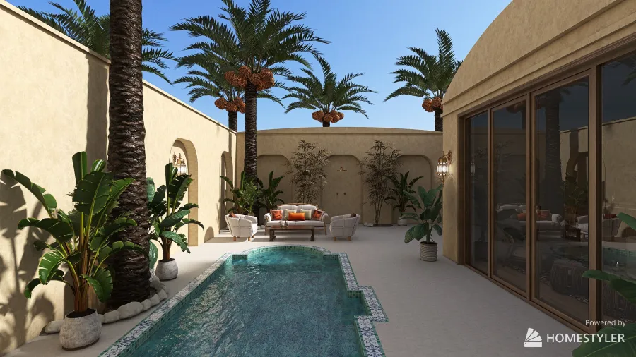 oasis | dune wasteland 3d design renderings