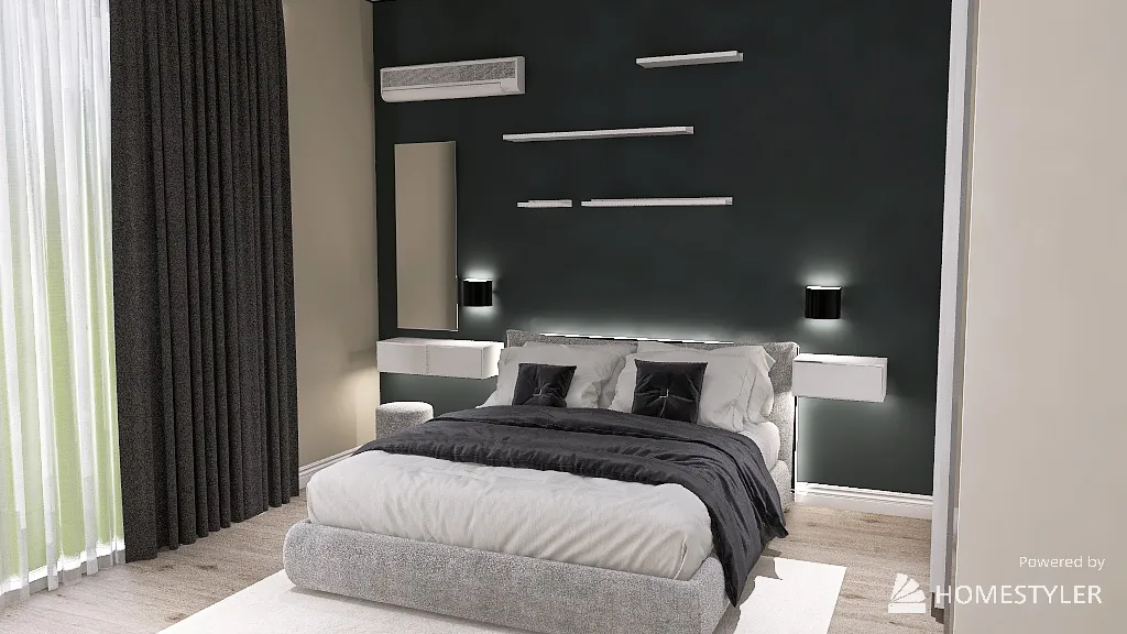 Bedroom 3d design renderings