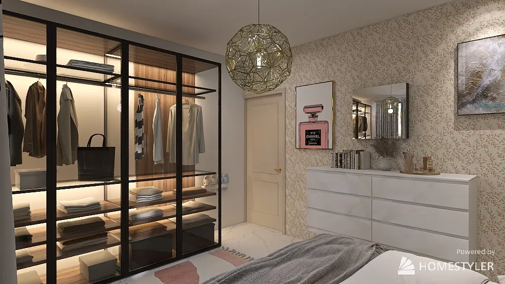 MasterBedroom 3d design renderings