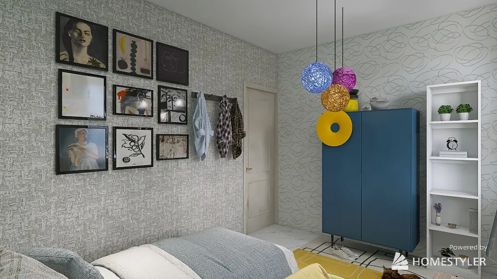 Bedroom 3d design renderings