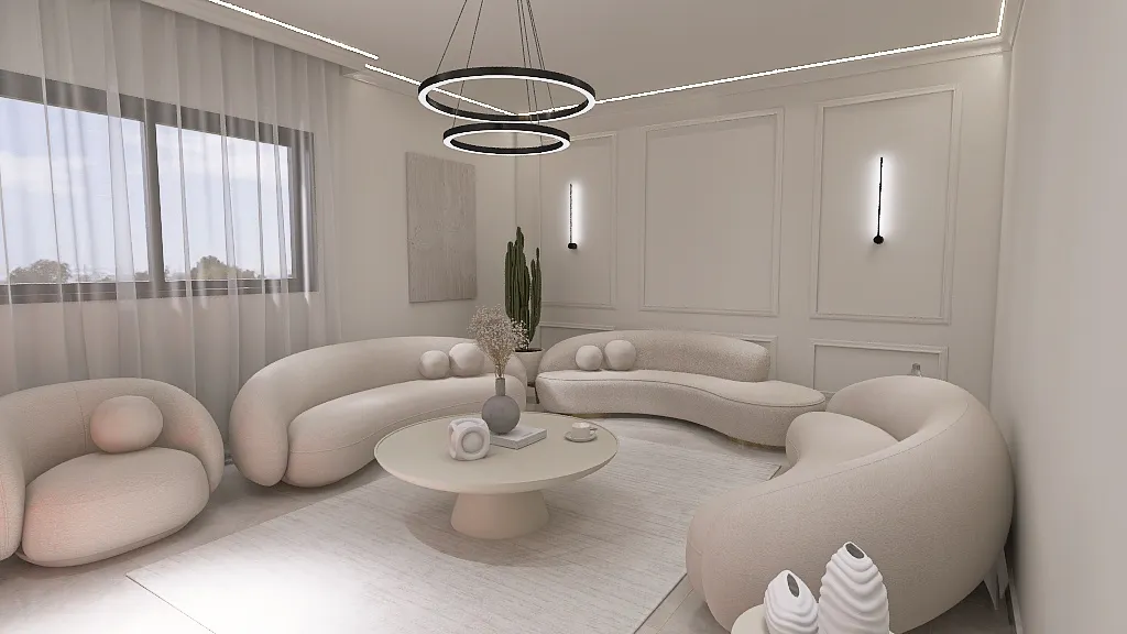 LivingDiningRoom 3d design renderings