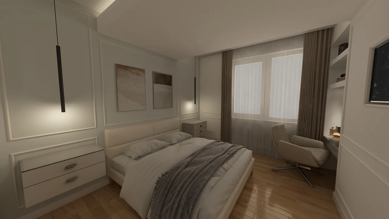 MasterBedroom 3d design renderings