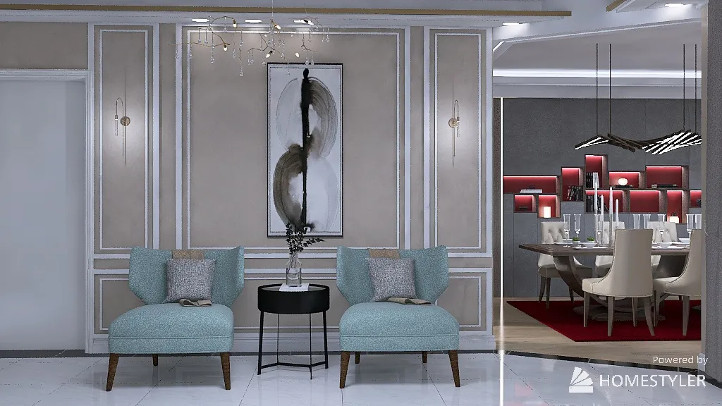 LivingRoom 3d design renderings