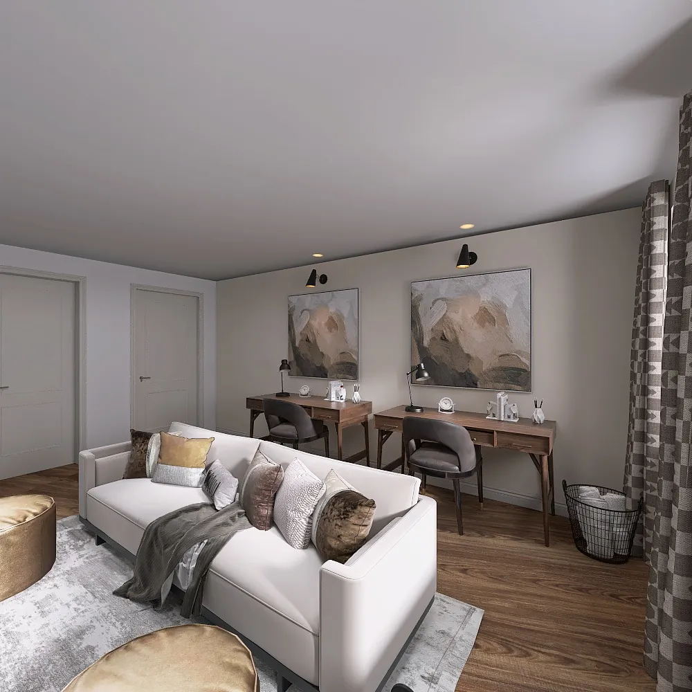 Lounge 3d design renderings