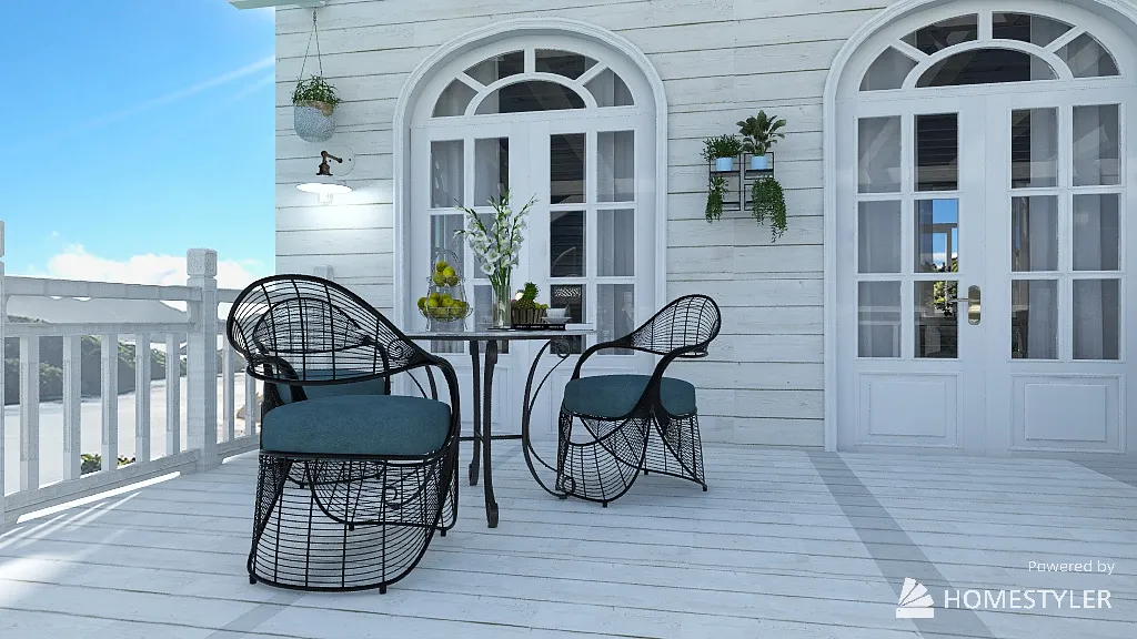 MAISON DE VACANCE 3d design renderings