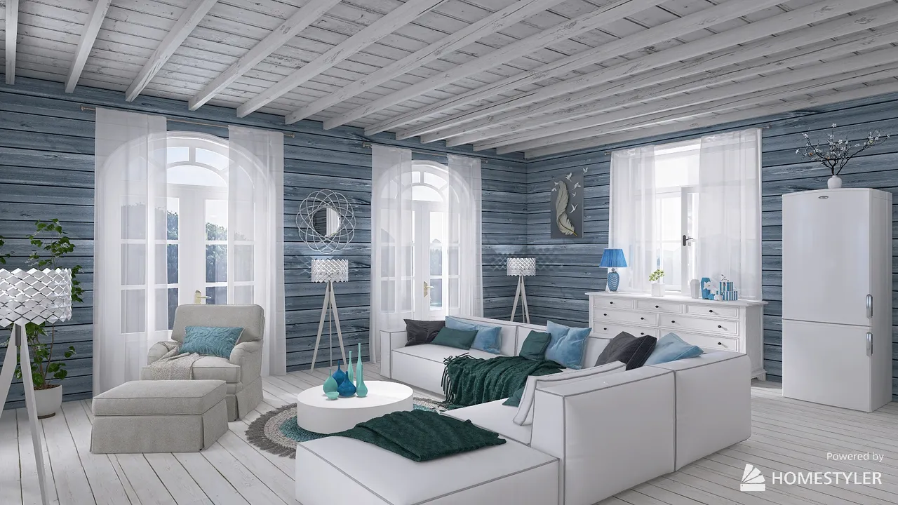 MAISON DE VACANCE 3d design renderings