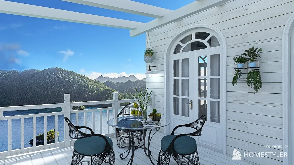 MAISON DE VACANCE 3d design renderings