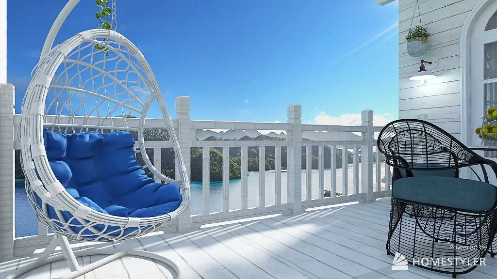 MAISON DE VACANCE 3d design renderings