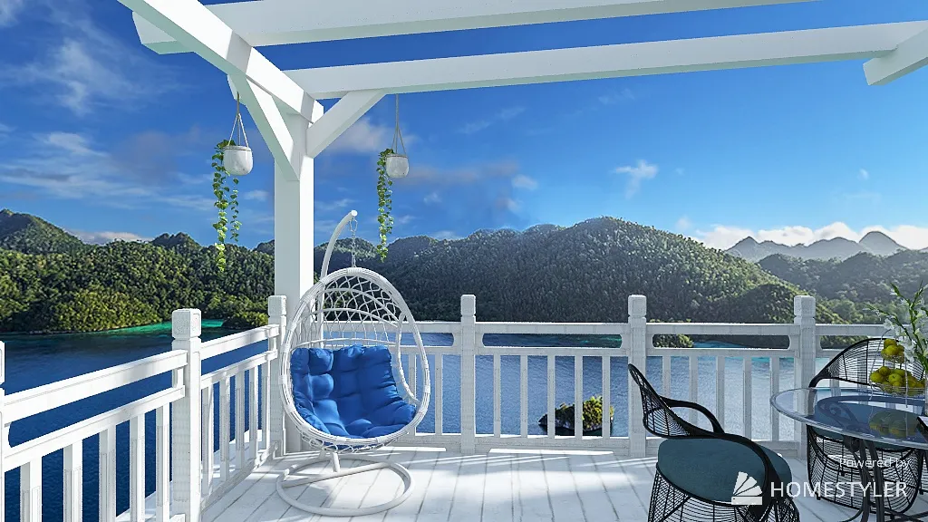 MAISON DE VACANCE 3d design renderings