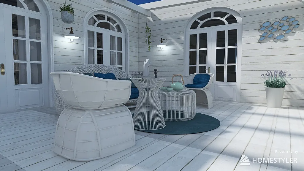 MAISON DE VACANCE 3d design renderings