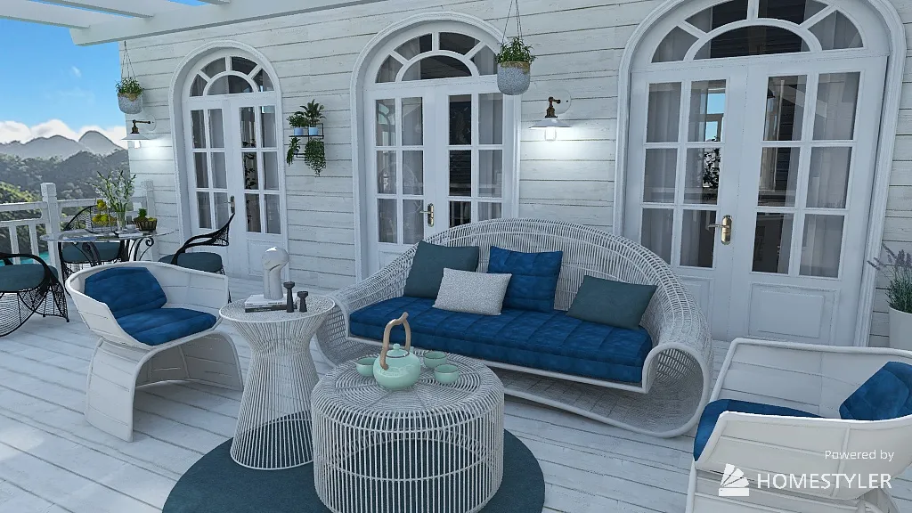 MAISON DE VACANCE 3d design renderings