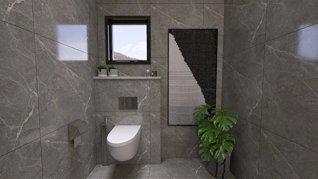 Bathroom 3d design renderings