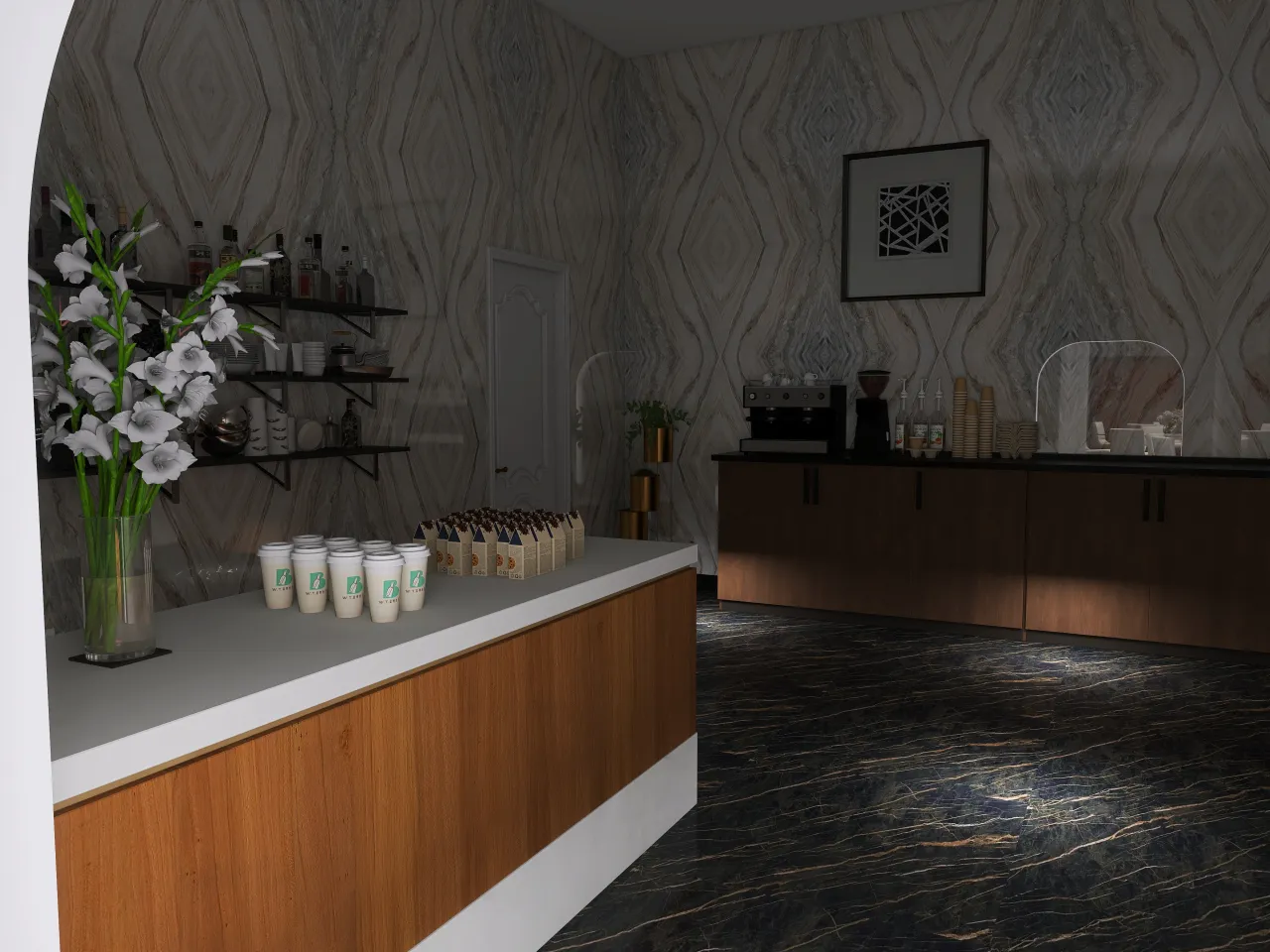 DiningRoom 3d design renderings