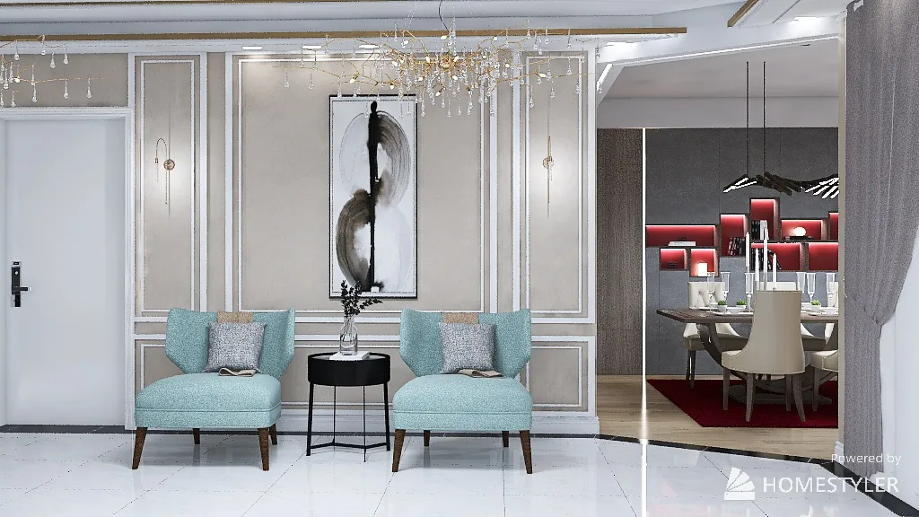 LivingRoom 3d design renderings