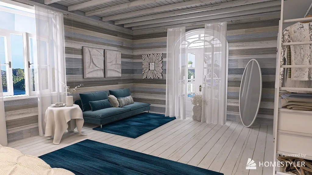 MAISON DE VACANCE 3d design renderings