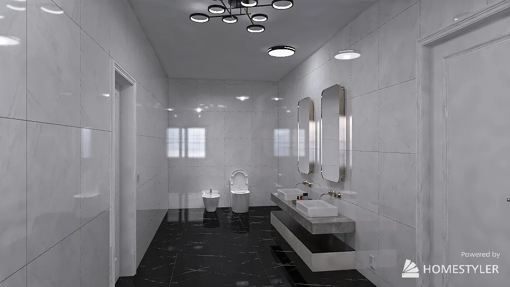 MasterBathroom 3d design renderings