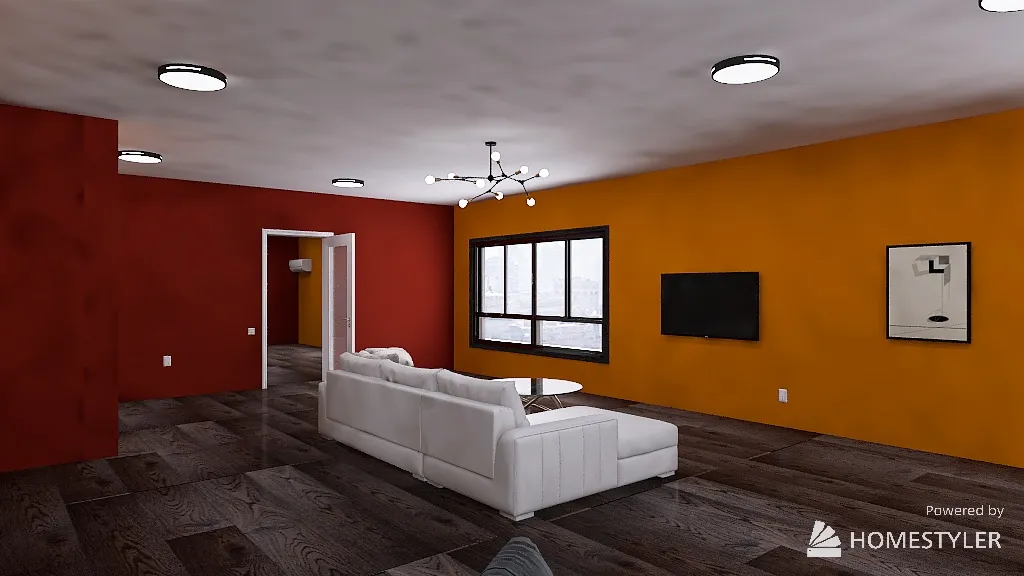 LivingDiningRoom 3d design renderings