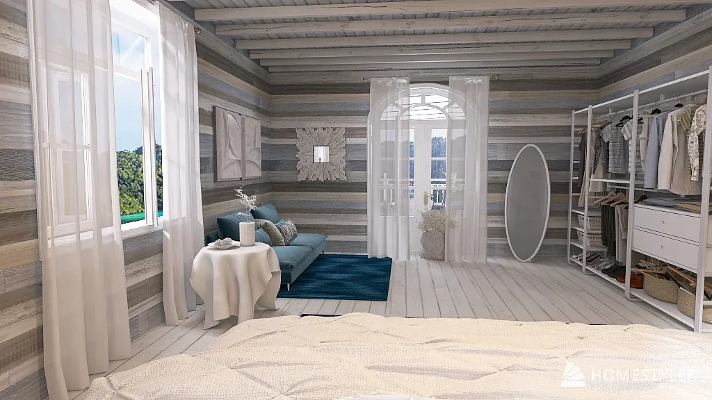 MAISON DE VACANCE 3d design renderings