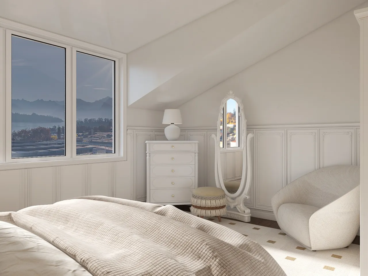 MasterBedroom 3d design renderings