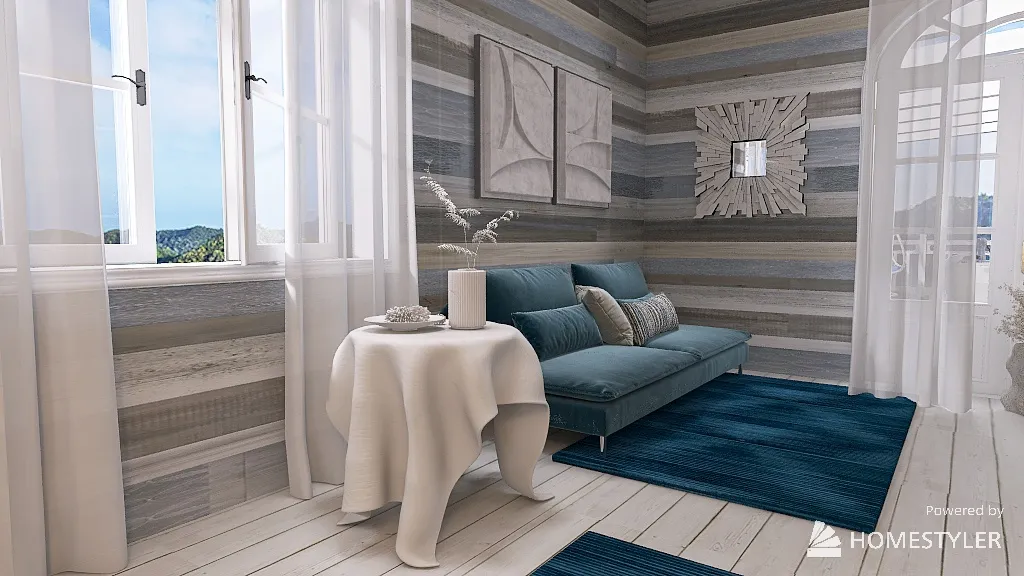 MAISON DE VACANCE 3d design renderings