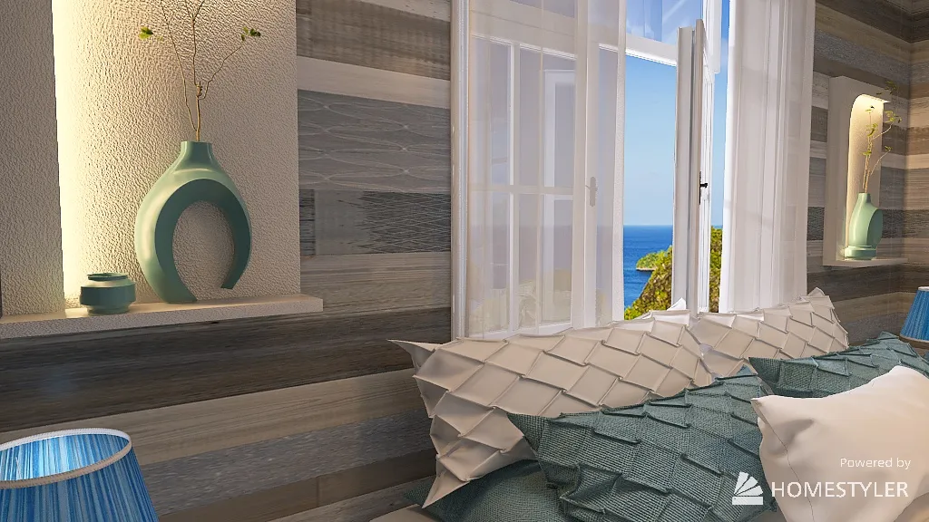 MAISON DE VACANCE 3d design renderings