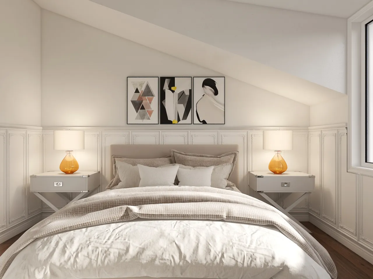 MasterBedroom 3d design renderings